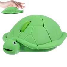 Wireless Turtle-Shaped Mouse, 2.4G Optical Computer Mouse, 3 Buttons, 12 x 7....
