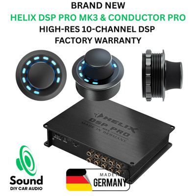 HELIX DSP PRO MK3 & CONDUCTO RRO HIGH-RES 10 CHANNEL DSP WITH 96Khz/32bit SIGNAL