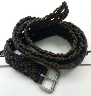 visvim ヴィズヴィム BRAIDED BELT ベルトW38 BLACK Visvim Braided Belt W38 Black | eBay