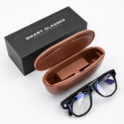 SAVNET GS5 MAX AI Smart Glasses 8MP 4K Camera WIFI Translation Charging Case