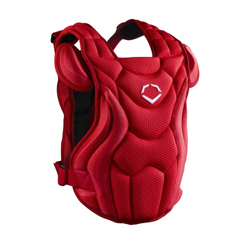 Evoshield PRO-SRZ 2.0 Adult Fastpitch Catcher's Chest Protector - Scarlet - Picture 3 of 5