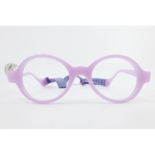 Miraflex Baby Lux Lavender Purple Flexible Round Eyeglass Frames 38/12 Italy