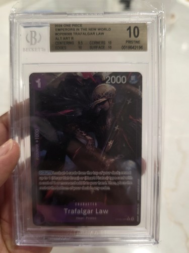 Trafalgar Law (Parallel) graded BGS 10 for sale on eBay