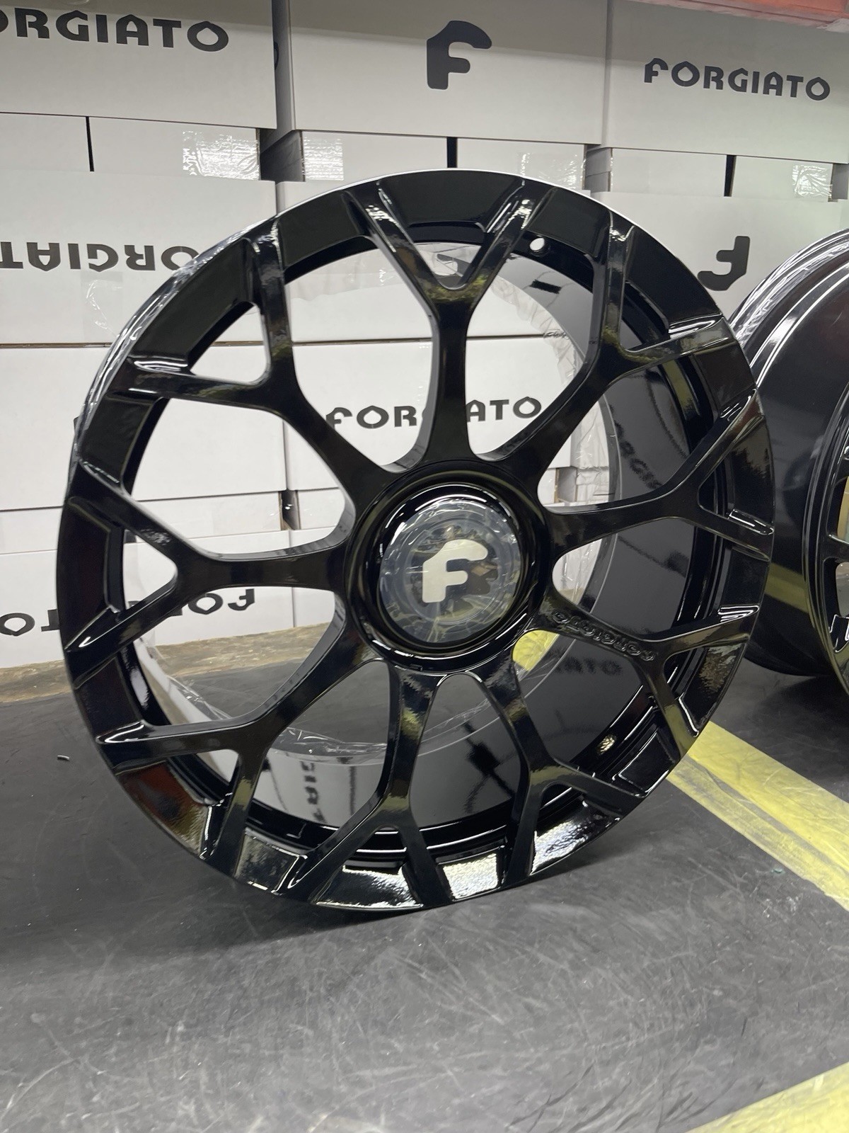 Forgiato Drea-m 22” Staggered 5x112 Benz , Audi , BMW , Bentley Gloss Black