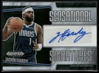 2024-25 Panini Prizm Black Jaden Hardy Sensational Signatures Prizms