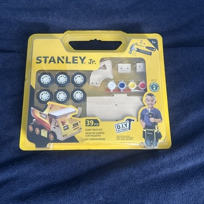 Stanley Jr Dump Truck Kit Do It Yourself 39-Piece Ages 5+ Cheap Kids Gift Child