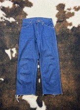 Vintage 70's Wrangler 910 Men's 28 Long USA Made Denim Jeans 24 Inseam