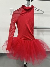 Weissman Size Small Adult Red Dance Costume