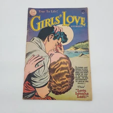 GIRLS' LOVE #29 Golden Age Comic D.C. Romances /Love Laughs Last! Pre-Code