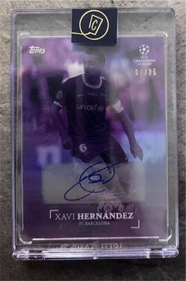 Xavi Auto Topps Knockout 01/25