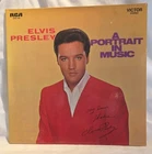 ELVIS PRESLEY Record Album - A Portrait In Music SRS 558 German Import Hound Dog