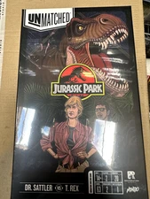 Unmatched Jurassic Park Dr. Sattler vs T Rex Restoration Games NEW SEALED