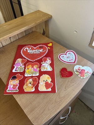 Vintage Children's Kid's Valentine Cards Unused Some Missing As Seen    