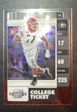 2022 Panini Chronicles Draft Picks - Contenders Optic Nakobe Dean #20 Cracked...