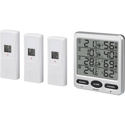 Renkforce Funk-Thermo-/Hygrometer Silber TF0073