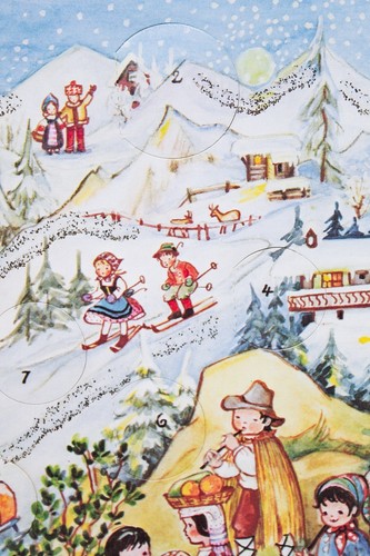 Vintage STUTTGART-ROHR West Germany Christmas Advent Calendar No.258 RARE - Picture 7 of 10
