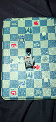 Twilight Folio Case for Amazon Kindle Basic  with charm