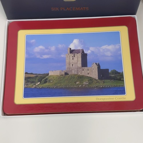 Set 6 tovagliette castelli irlandesi resistenti al calore tovagliette stampa quadro Irlanda - Foto 2 di 9