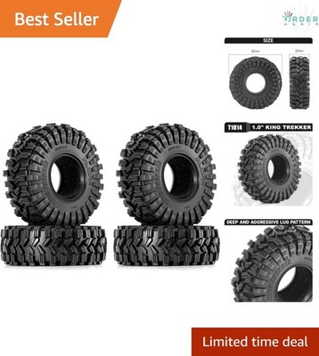 RC Tires All Terrain S5 Super Soft Sticky 62mm Off-road RC Crawler Tires