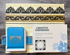 Creative Memories Damask Flourish Decorative Border Punch