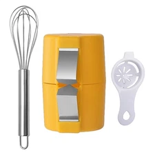 Egg Shell Opener Set Kitchen Tool with Egg Shell Opener、Egg Beater、Egg Separator