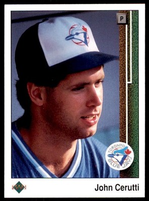 1989 Upper Deck John Cerutti Baseball Cards #129