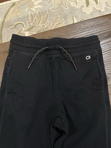 GAP Boys Fit Tech Grey Zip Hoodie & Black Joggers Set - Picture 6 of 8