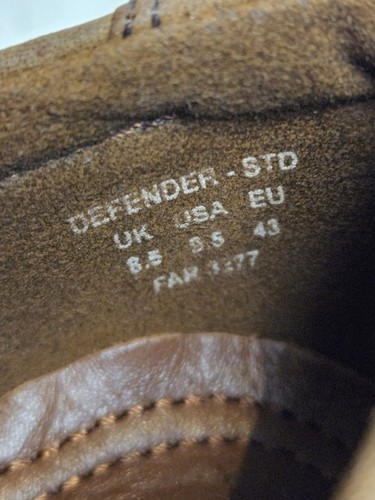 Hotter Defender Brogue Schuh STD Herren Comfort Concept weiches Leder UK 8,5 EU 42,5 - Bild 17 von 18