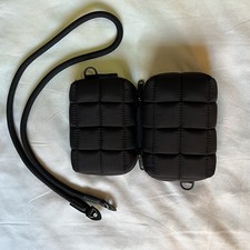 Digital Camera Case Quilted With Hard Shell And Pockets Compatible With Fuji X