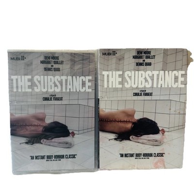 The Substance (DVD) Demi Moore Margaret Qualley BRAND NEW FACTORY SEALED