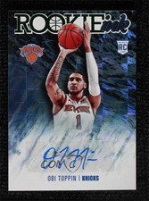 2020-21 Panini NBA Hoops Rookie Ink Green Obi Toppin #RI-OBI Auto 0d44