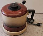 1940s U.S. Mfg. Corp. Electric Popcorn Popper - Manual Stir Handle - Works!
