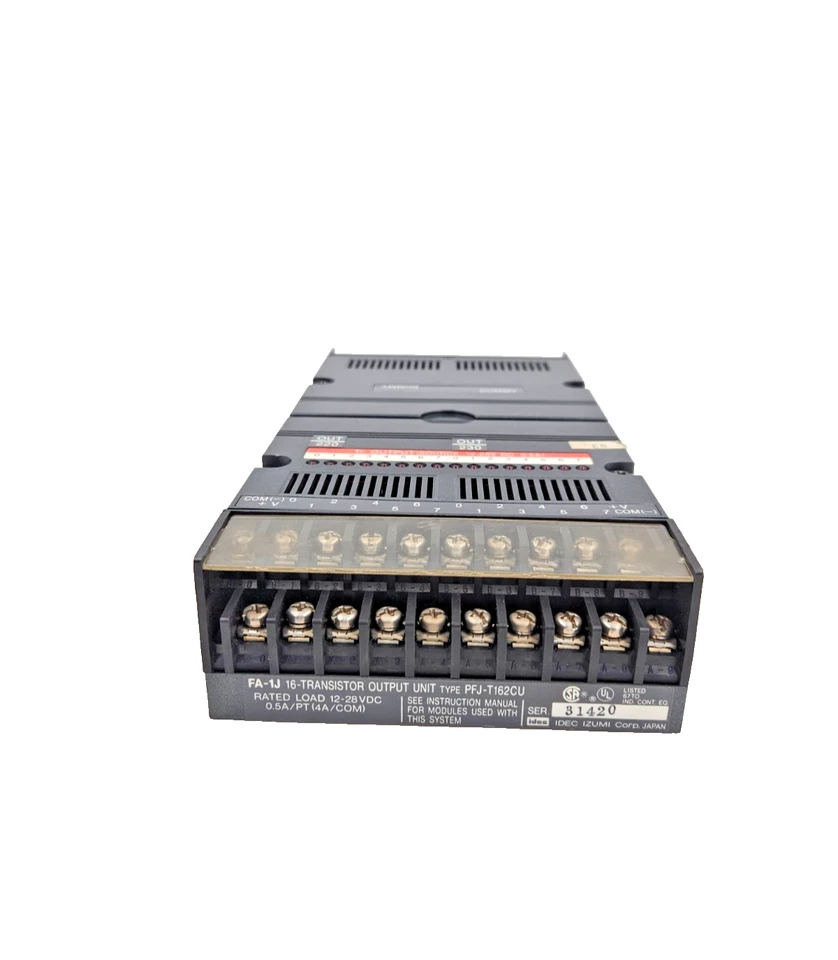 IDEC FA-1J TRANSISTOR OUTPUT UNIT TYPE PFJ-T162CU (DUMMY) FAST SHIPPING - Image 2 of 4