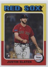 2024 Topps Heritage High Number SP Justin Slaten #721 p8v