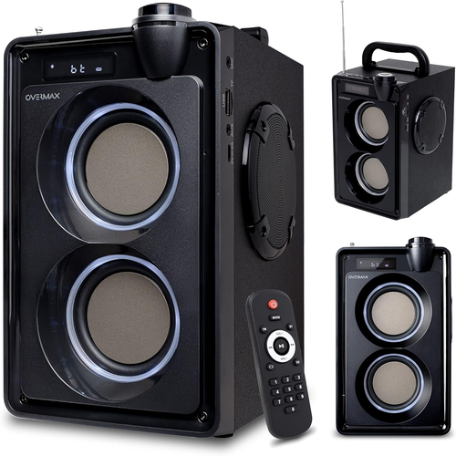 Soundbeat 5.0 Altavoz Bluetooth USB SD AUX Radio 20W Función Karaoke Reproducció - Imagen 10 de 12
