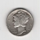 1941 S MERCURY DIME 10¢ SAN FRANCISCO 90% SILVER 10 CENTS UNITED STATES AMERICA