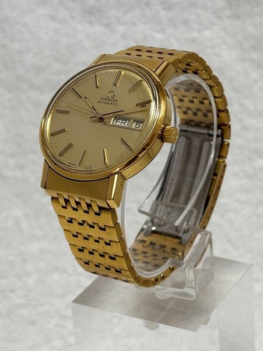 Omega Ref.166.0206 Cal.1022 Giorno Data Orologio Uomo Automatico Autentico - Foto 4 di 8
