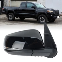 Right Side Mirror Black 7-Wire with Text Heated for Toyota Tacoma 2016-2023