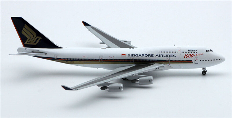 JC Wings Singapore Airlines FOR BOEING B747-400 9V-SMU