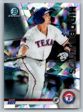 Sam Huff 2020 Bowman Hidden Finds Atomic Refractor /150 HF-SH Texas Rangers