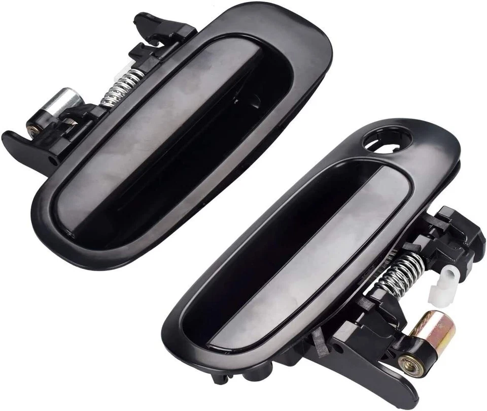 Repuesto de manijas de puerta exteriores delanteras y traseras 4 piezas para Corolla 1998-2002 Foto 3 de 4