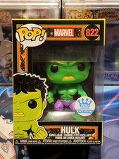 FUNKO POP! MARVEL #822 HULK BLACK LIGHT FUNKO SHOP EXCLUSIVE NEW AUTHENTIC MINT