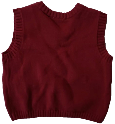 J. Khaki Toddler Boys Red ChristmasTrain Sweater Vest Size 24 Months - Picture 3 of 5
