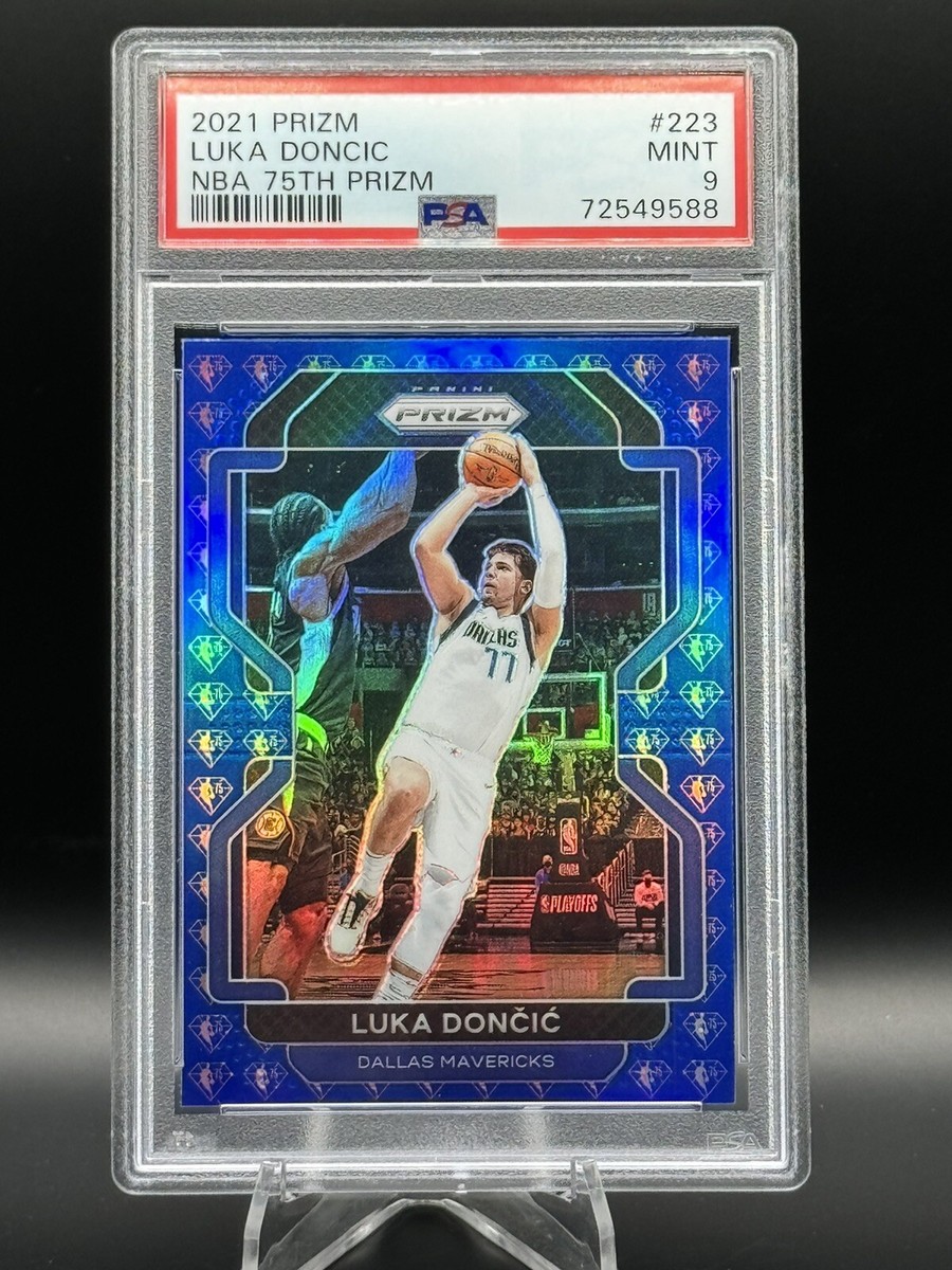 その他 2021 Luka Doncic Prizm 75th PSA 9 2021 Prizm #223 Luka Doncic NBA 75th Anniversary PSA 9 MINT