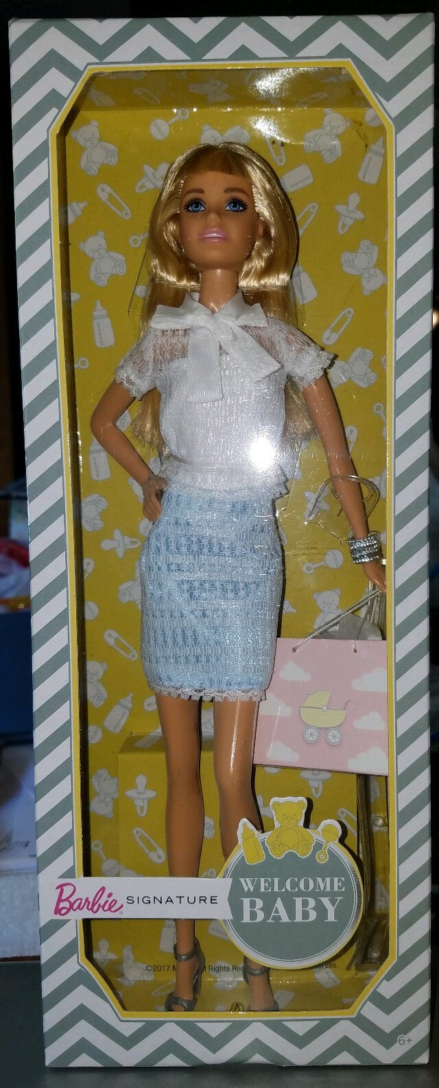 BARBIE SIGNATURE WELCOME BABY BARBIE DOLL 2018 NEW FASHIONISTA FOR DIORMA T12