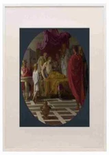 Eustache Le Sueur Alexander and his Doctor A3 A4 Framed Print Picture