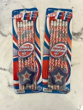 American Flag Pencil No. 2 Set of 2 packs 12 total pencils 
