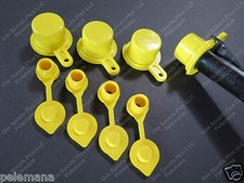 4-Pack BLITZ SPOUT CAPS 4 Free Yellow Gas Can Vents worth 5.35 BLOW OUT SALE 