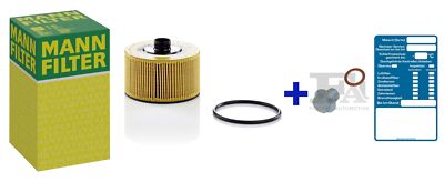 MANN Ölfilter + Ölablassschraube für NISSAN JUKE PULSAR QASHQAI II