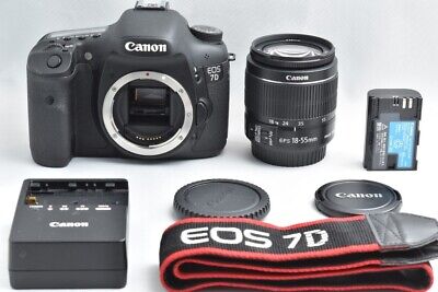 Near Mint CANON EOS 7D 5481count w/EF-S18-55mm IS II from Near Mint CANON EOS 7D 5481count w/EF-S18-55mm IS II from